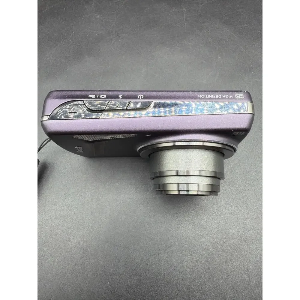 Kodak EasyShare M580 Purple 14MP CCD Camera 8X Zoom Tested Charger 2 Batteries